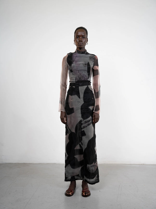 Al Qalam (The pencil) Skirt