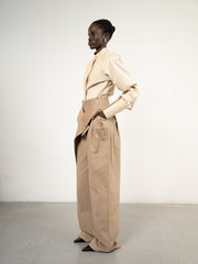 Al Ola (Glory) shirt without pleats BEIGE