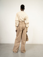 Al Ola (Glory) shirt without pleats BEIGE