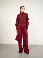 Al Rumh (The Spear) trousers Maroon