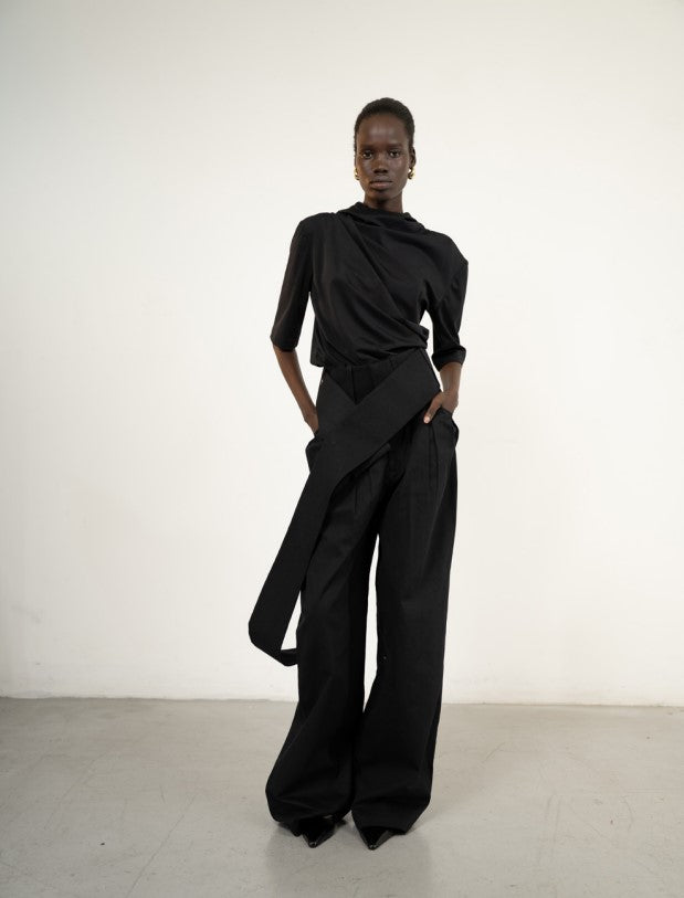 Al Rumh (The Spear) Trousers Black